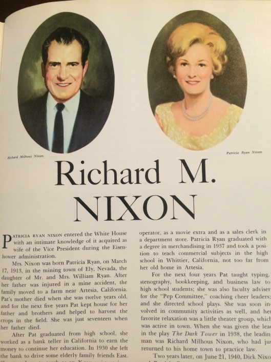 Nixon in happier times.