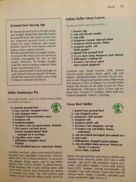 Another fun bonus: recipes that have been deemed especially thrifty come with a green stamp of approval.